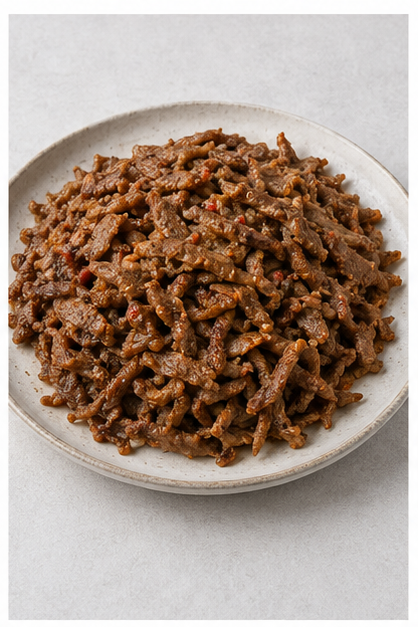 Tantuni ve et şeritleri