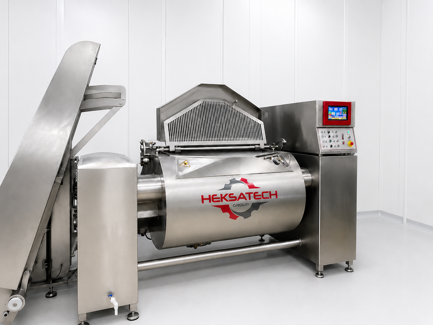 HEKSATECH otomatik kavurma ve pişirme kazanı